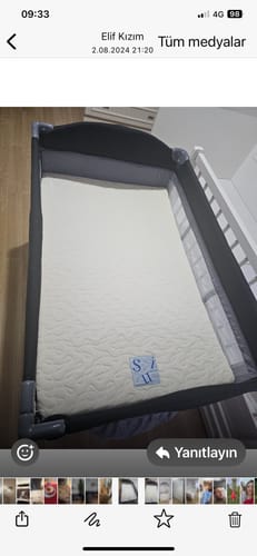 Customer photo review of Newborn Yatak