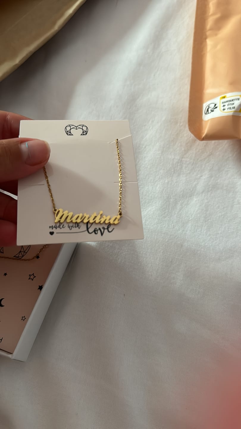 Customer photo review of Collar Nombre