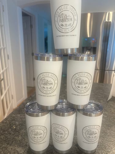Customer photo review of Bundle (6) Custom Laser Engraved - 20oz Tumblers