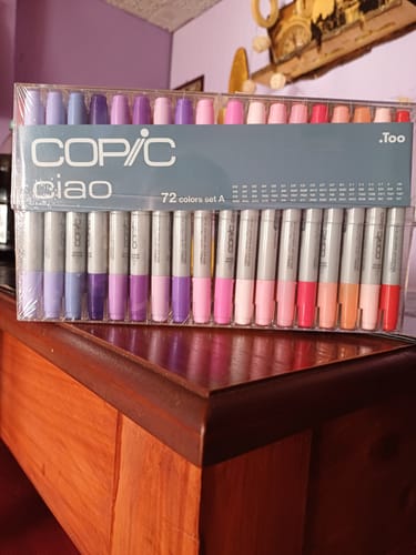 Customer photo review of Copic Ciao - Set 72 Marcadores Color A