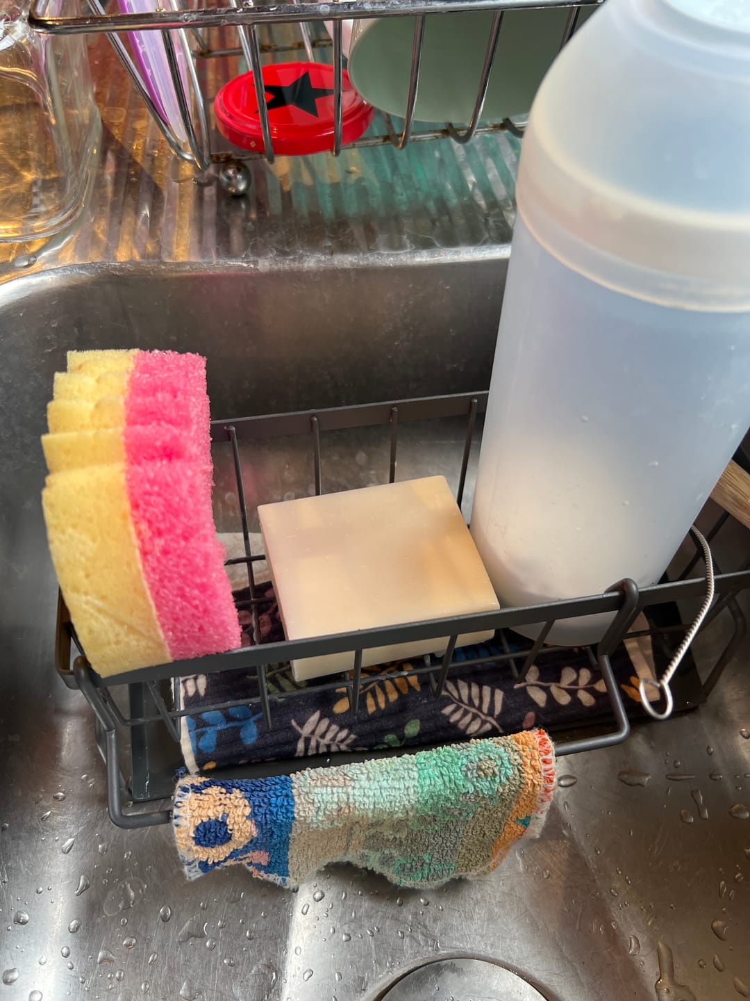 Customer photo review of Dishwashing Soap Bar (Lemon Myrtle)