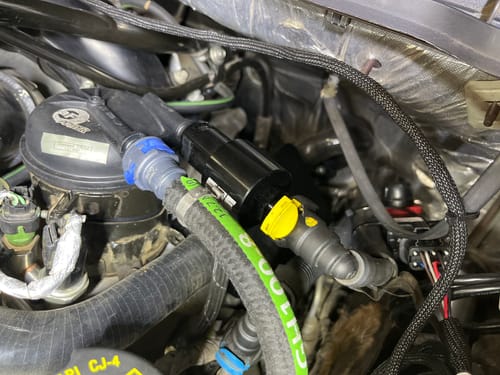 Customer photo review of SPE Motorsport 2011-2022 6.7L Powerstroke Injector Return Repair Kit