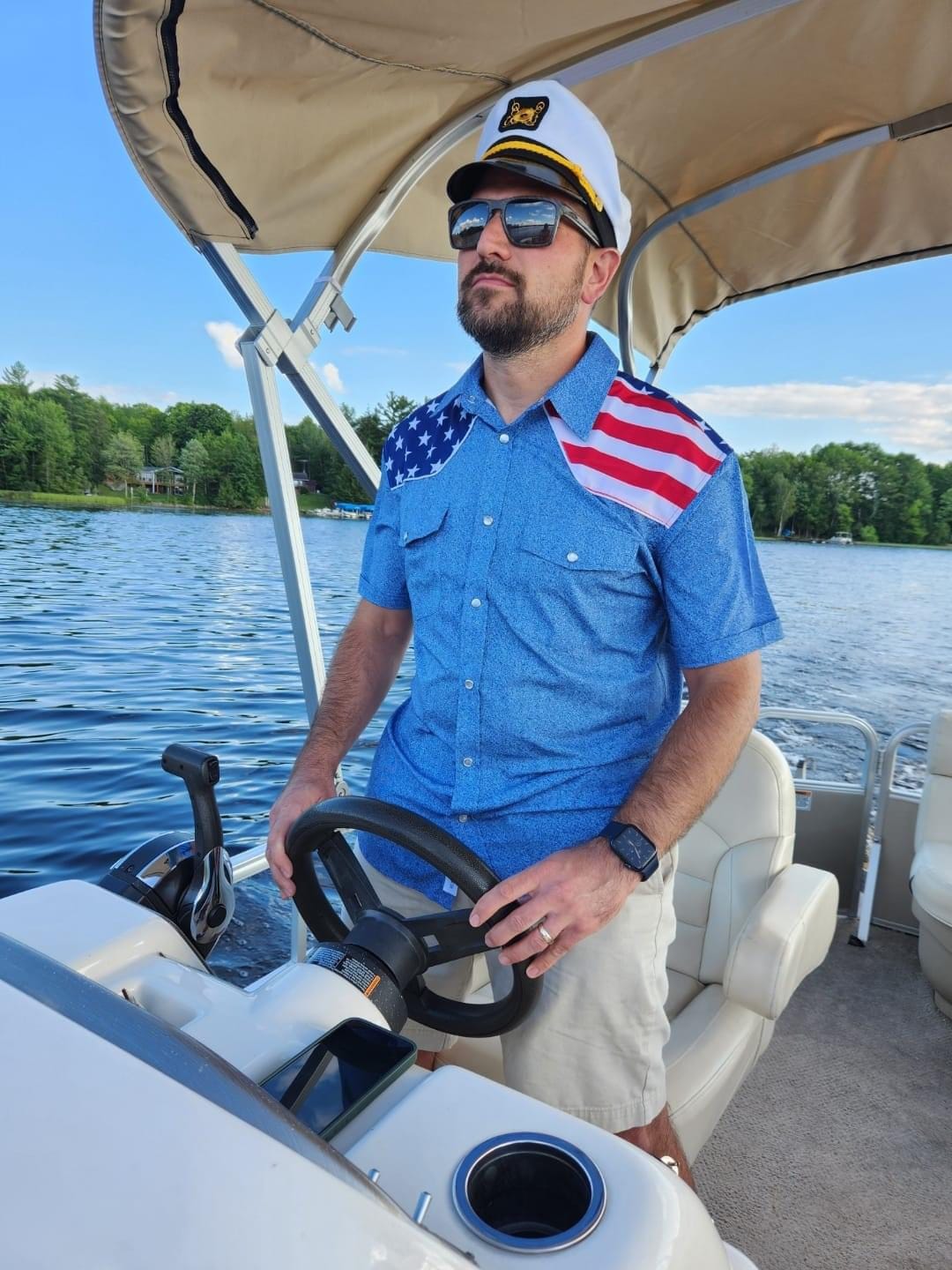 Customer photo review of The Highway Man – Roper Short Sleeve Shirt
