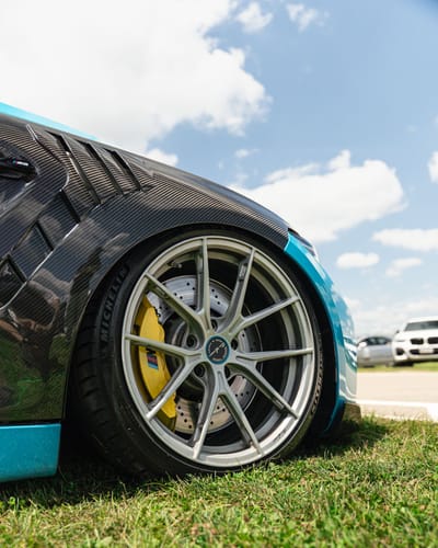 Customer photo review of BMW Dry Carbon Fiber Vented Front Fenders for F87 M2