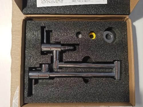 Customer photo review of Jorstad - Modern Cold Only Pot FIller Wall Mounted Foldable Kitchen Faucet