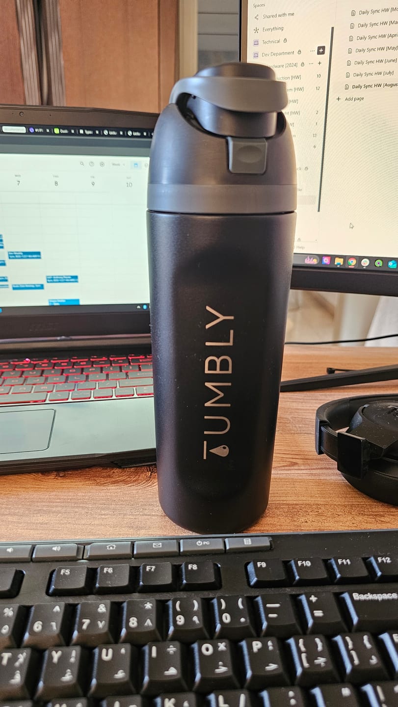 Customer photo review of QuickSip Bottle - 0.6L
