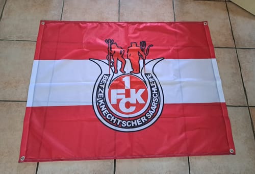 Customer photo review of Fahne inkl. Druck