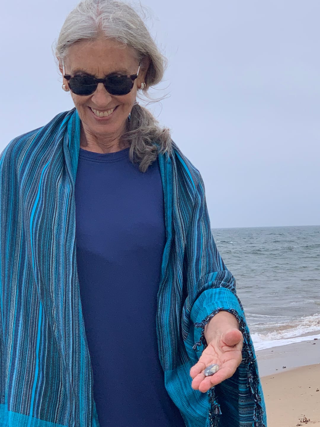 Customer photo review of NEW! Organic Cotton Turkish Towel Multi