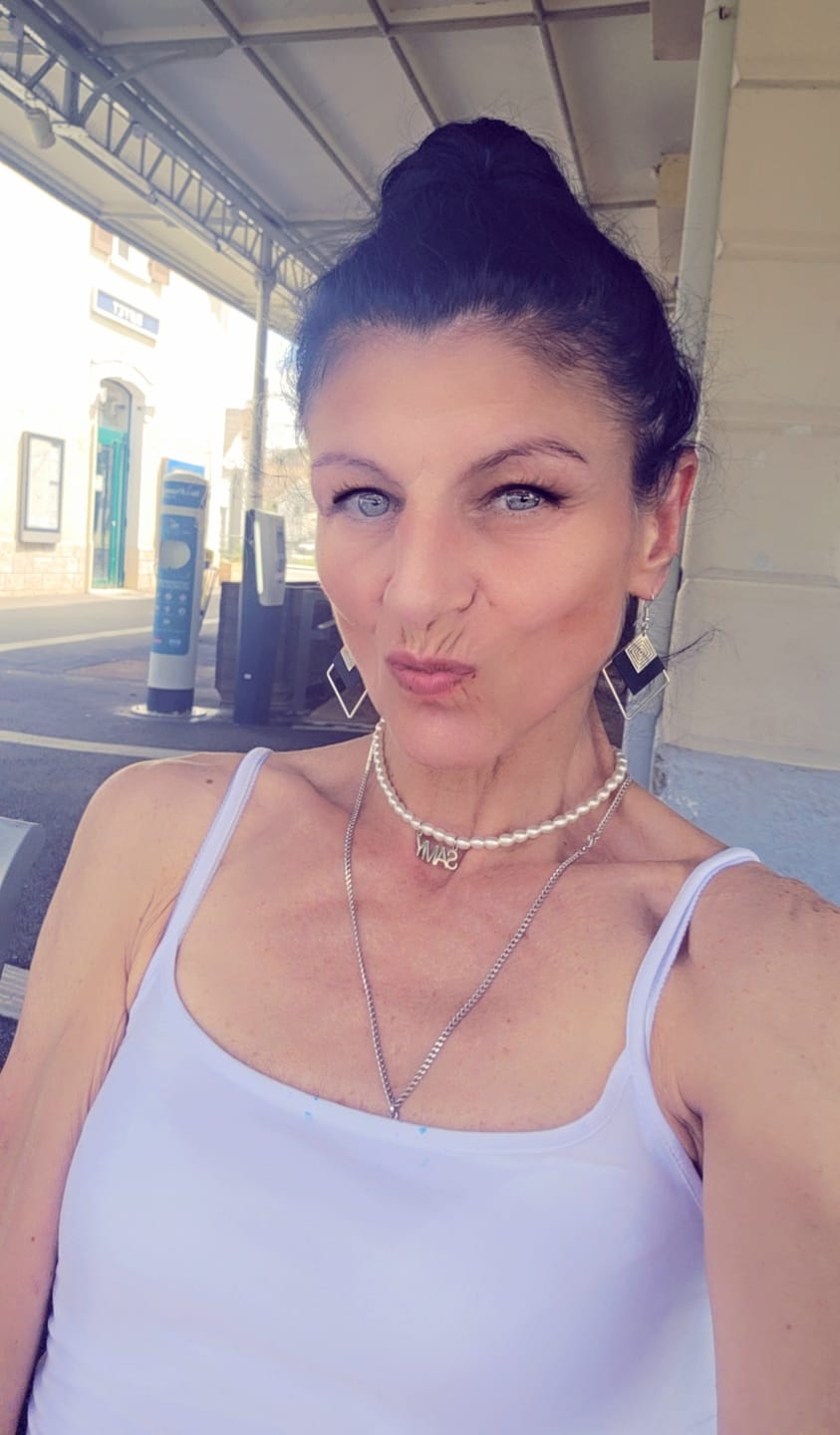 Customer photo review of Collier Prénom Perles