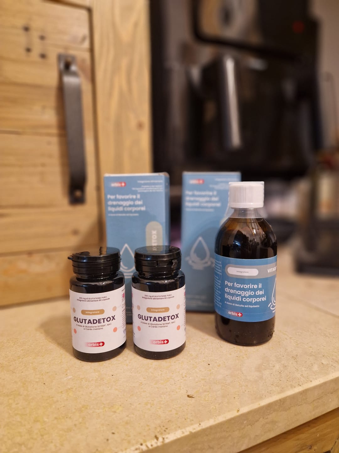 Kundrecension med bild av VITADETOX – För att dränera vätska ur kroppen (200 ml)