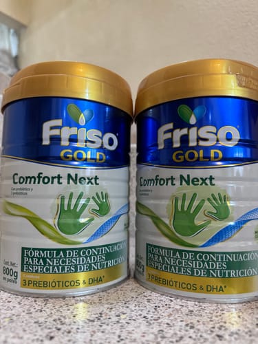 Customer photo review of Friso Gold Comfort Next (1 A 3 Años) Pack C/ 1.2 Kg