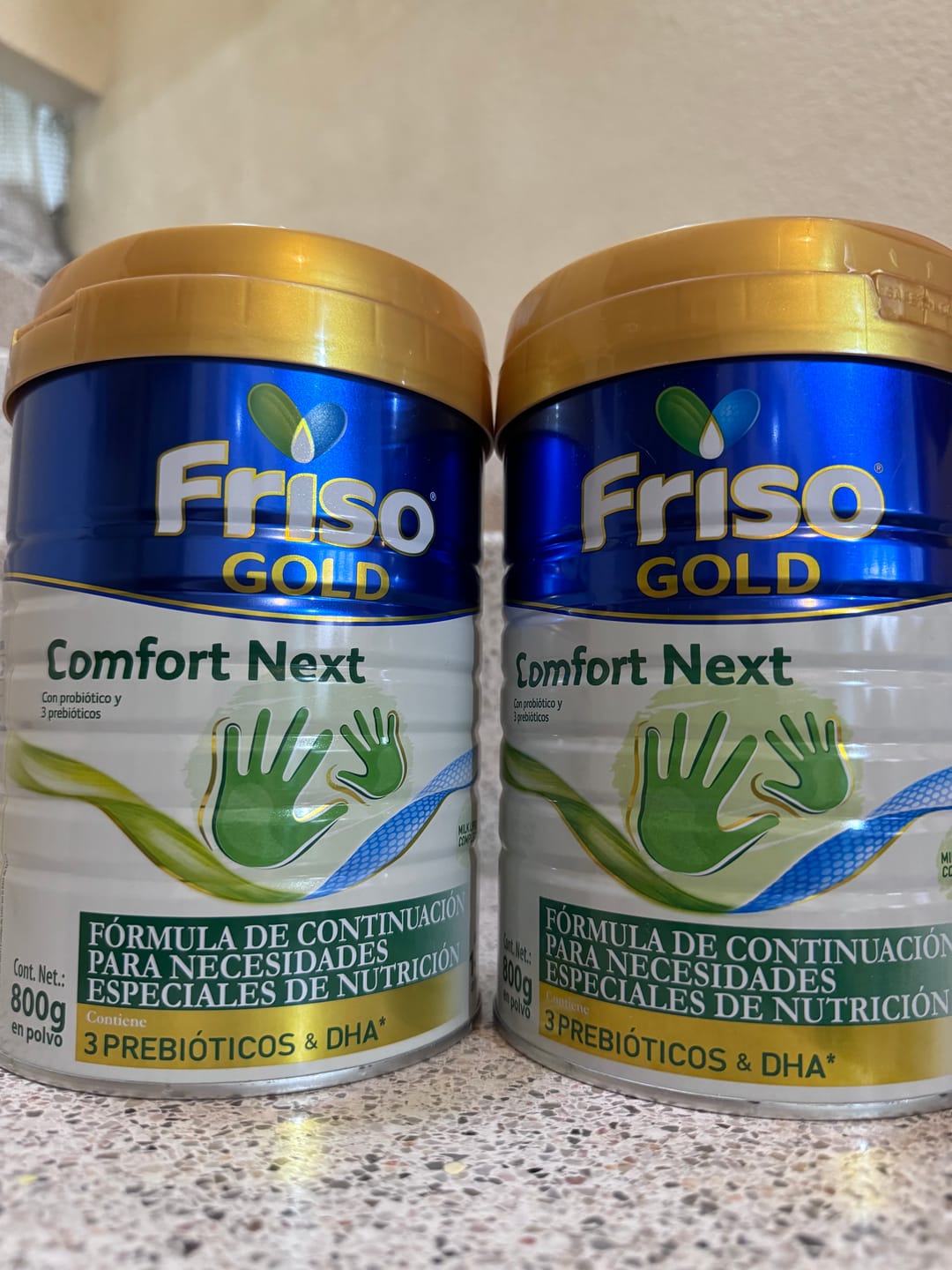 Customer photo review of Friso Gold Comfort Next (1 A 3 Años) Pack C/ 1.2 Kg