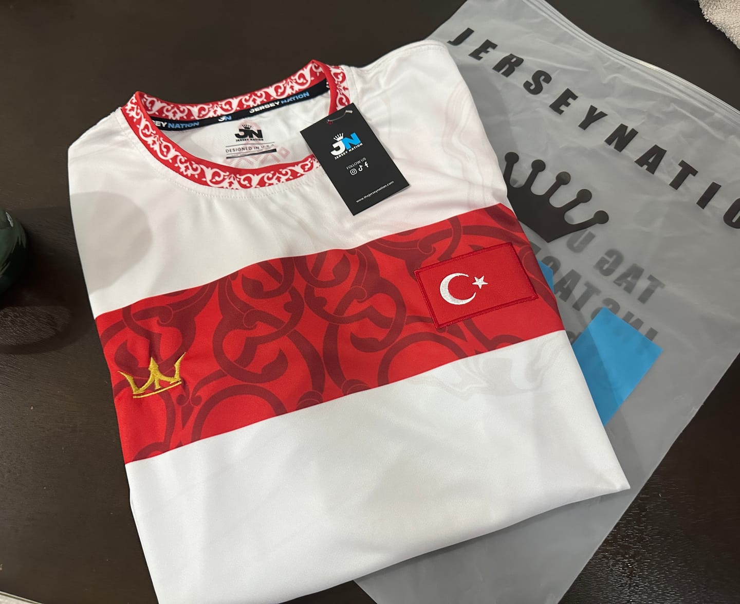 Customer photo review of Türkiye Custom Football Jersey