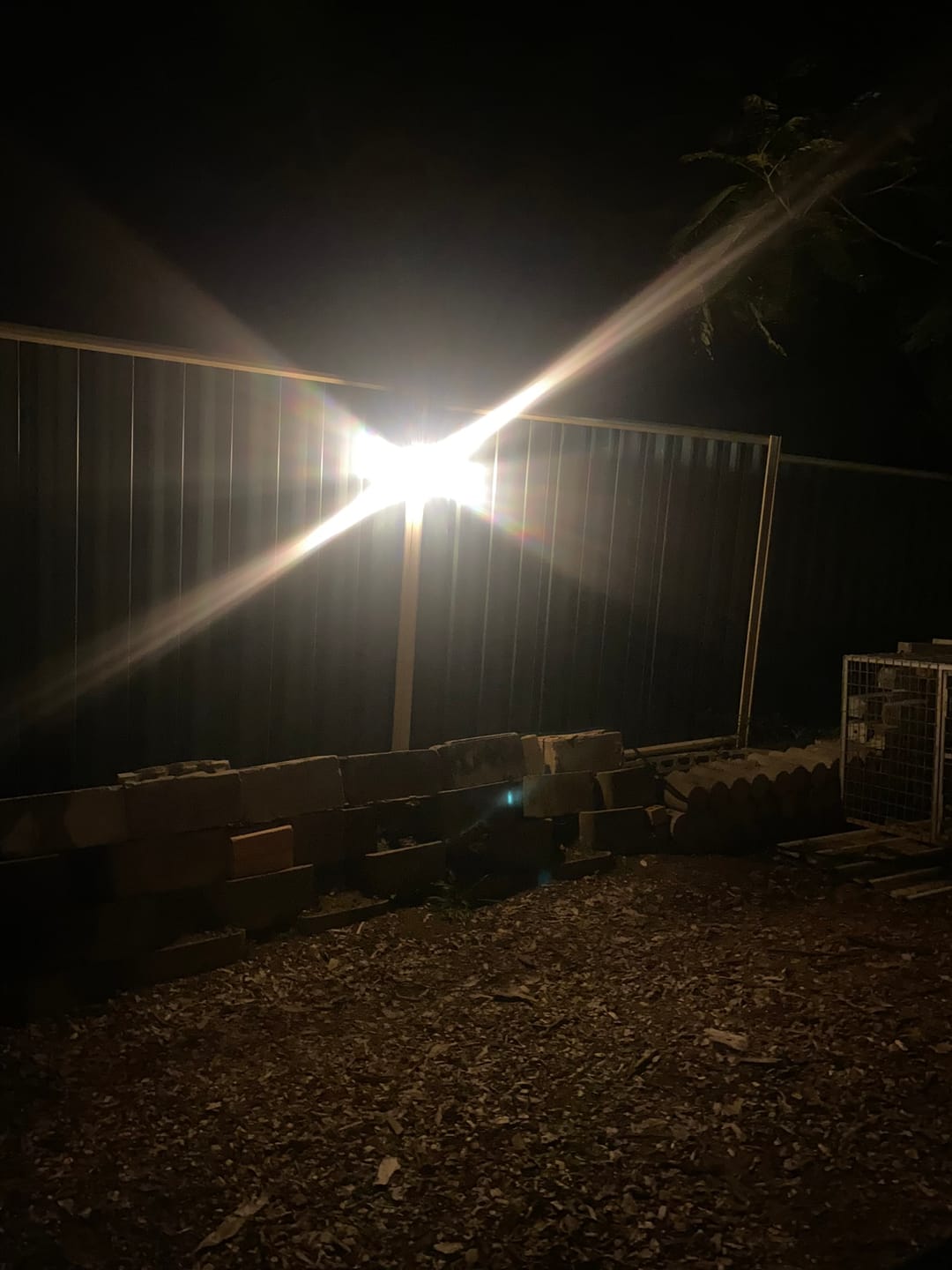 Customer photo review of SolaGarden™ 3 Head Motion Light