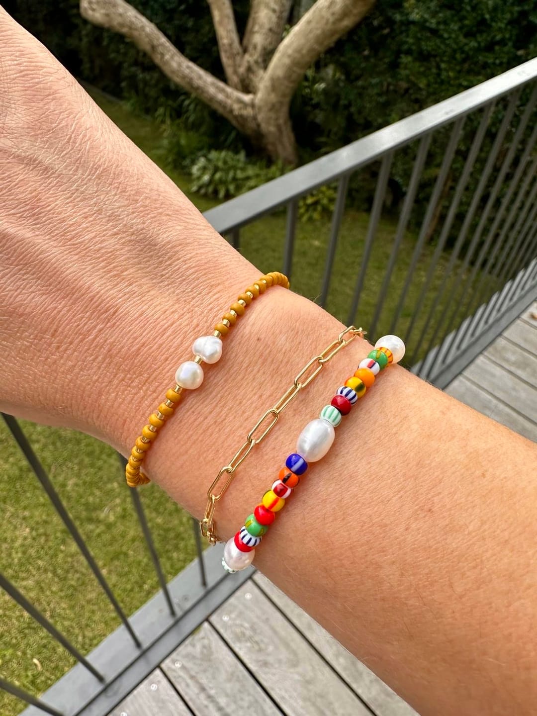 Customer photo review of Isla Gold Bracelet