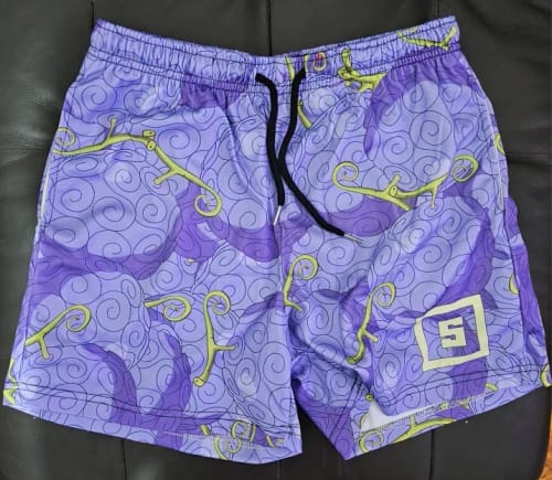 Customer photo review of Monkey D. Luffy Devil Fruit Shorts