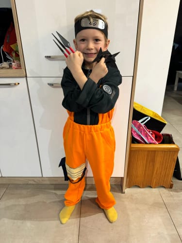 Customer photo review of Naruto Uzumaki Kids Cosplay