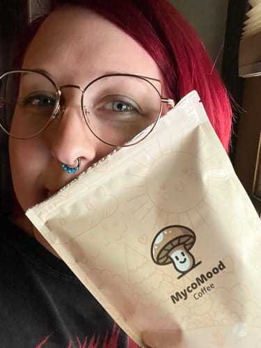 Customer photo review of MycoMood Mushroom Coffee Starter Kit - 30 Servings (Exclusive Launch Offer) $1 TRIAL! Limit One Per Customer