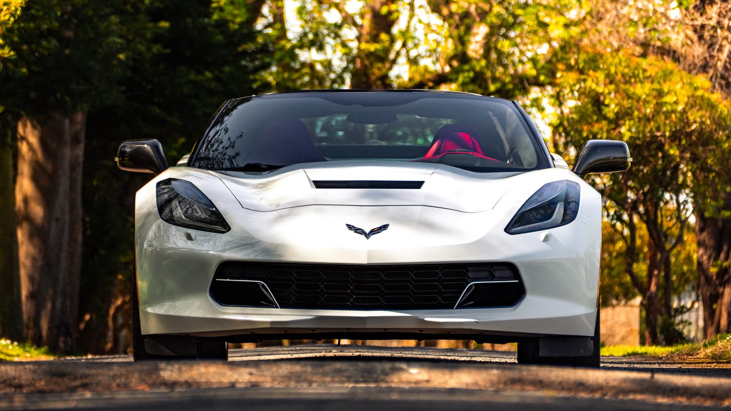 Customer photo review of Corvette C7 Carbon Flash Front Bumper Grill