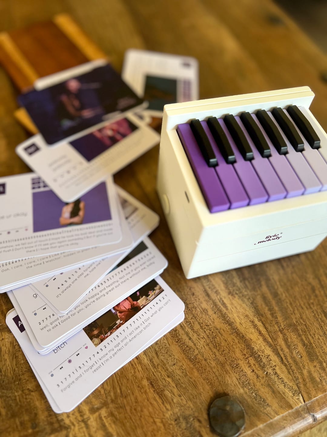 Customer photo review of [Pre-Order] LivieMelody Piano Calendar 2024