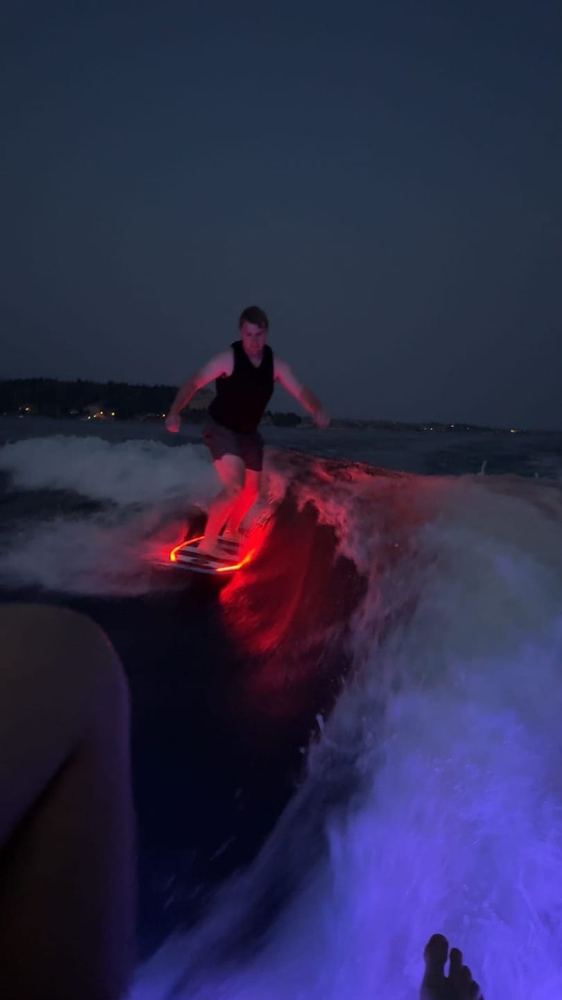 Customer photo review of LED WAKESURF SYSTEM