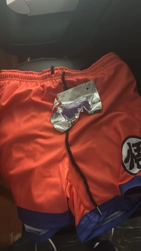 Customer photo review of Dragon Ball Goku Shorts