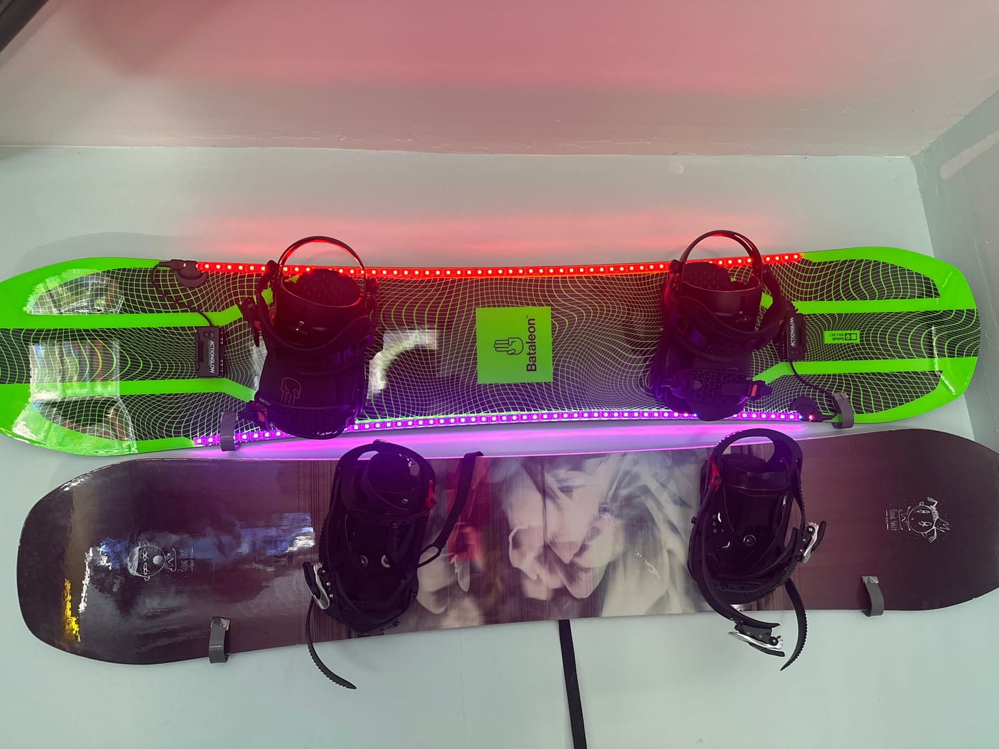 Customer photo review of LED SNOWBOARD SYSTEM
