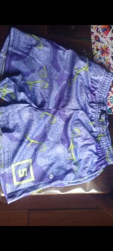 Customer photo review of Monkey D. Luffy Devil Fruit Shorts