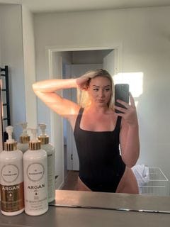 Customer photo review of Sulfate Free Hair Growth Shampoo Bundle