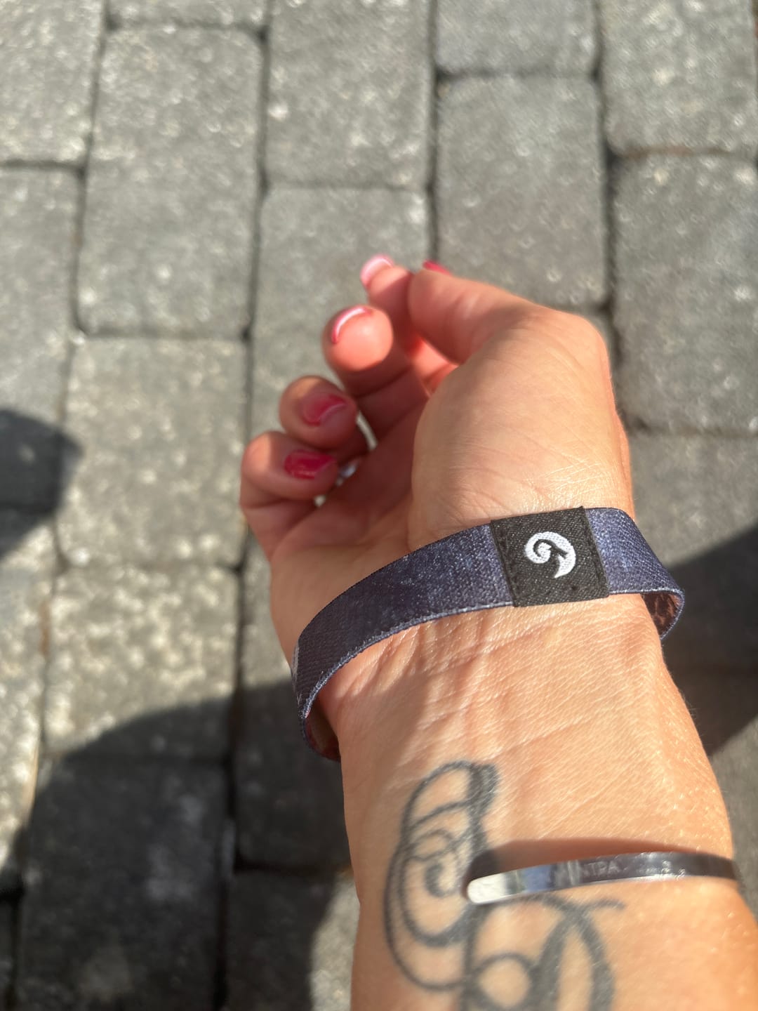 Customer photo review of I can. I will. - Elastisches Armband
