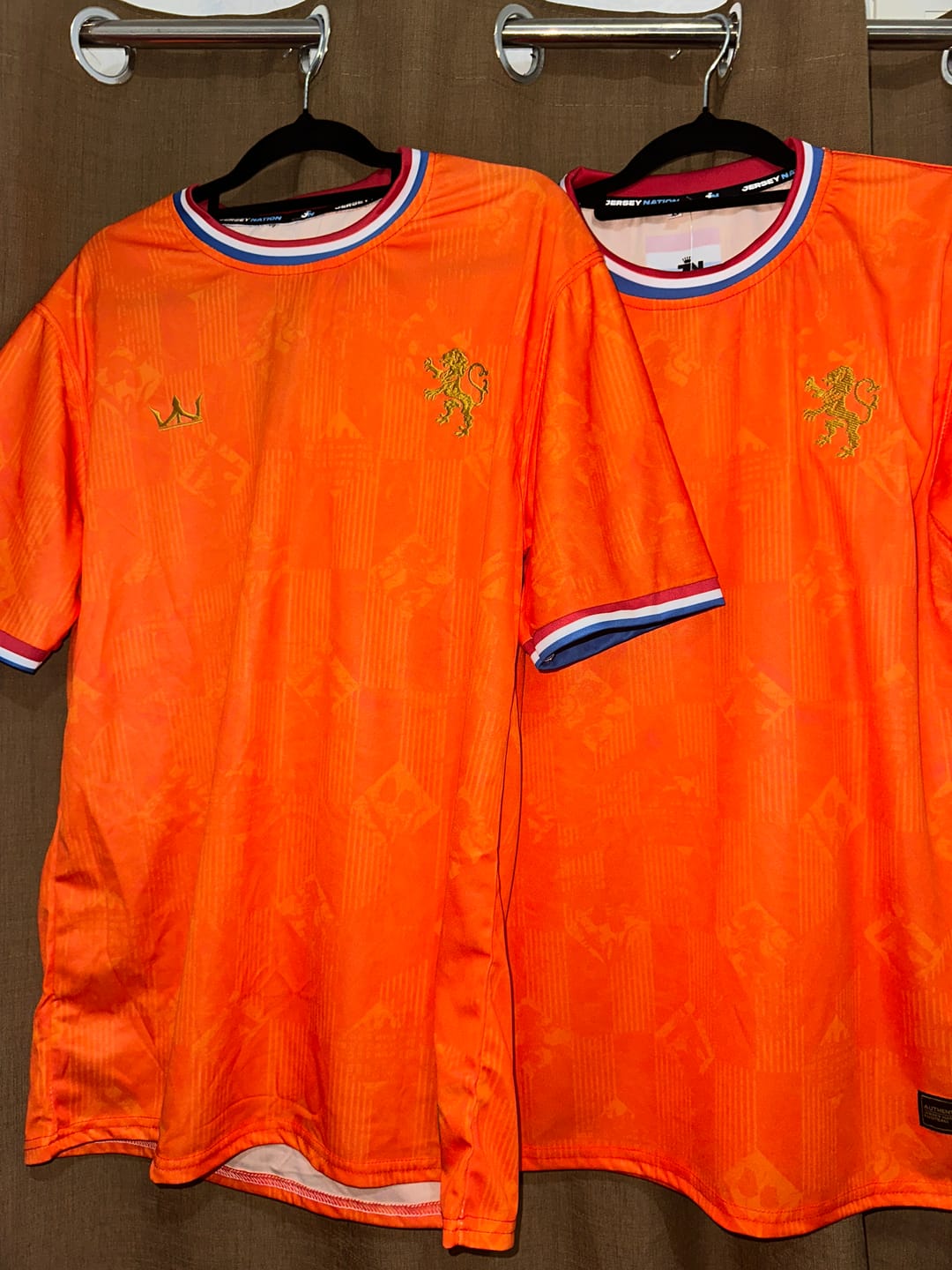 Customer photo review of Netherlands Custom Football Jersey