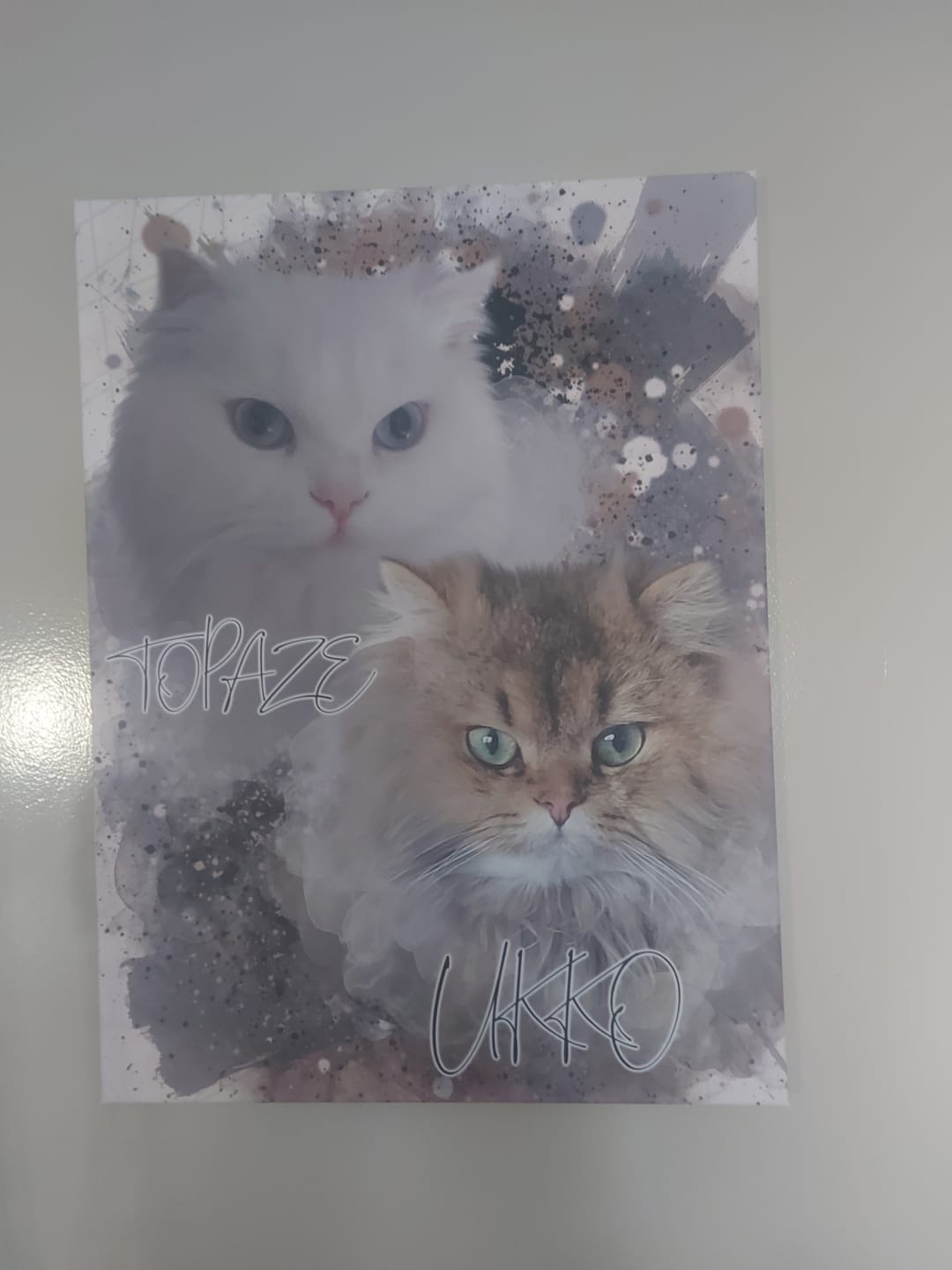 Customer photo review of Portrait Aquarelle - Duo