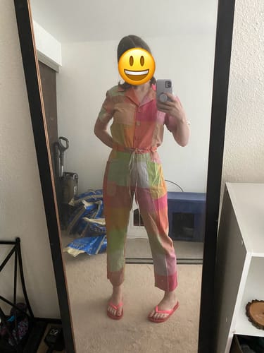 Customer photo review of RAY JUMPSUIT | JUPITER CHEX