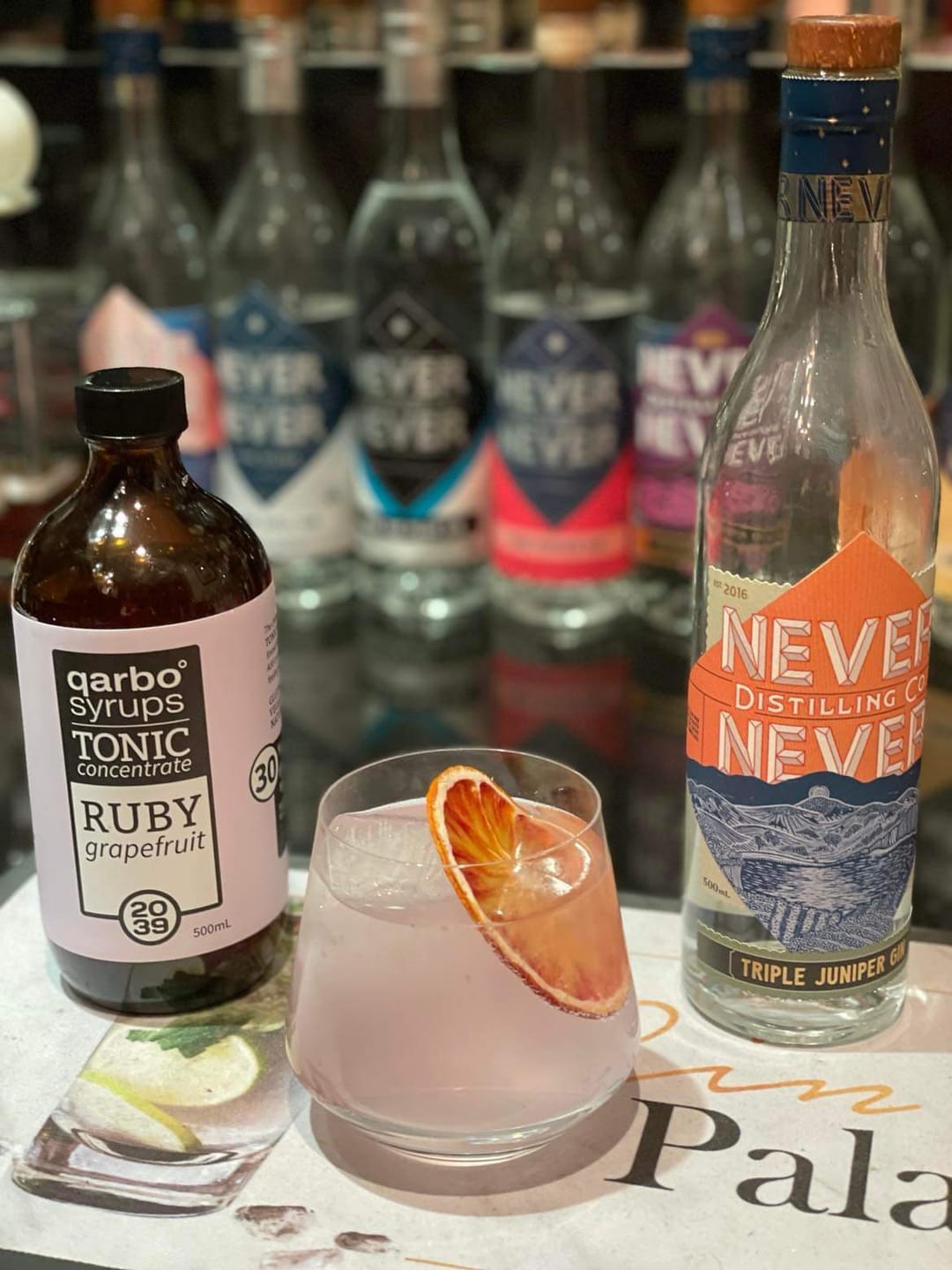 Customer photo review of qarbo˚syrups - TONIC SYRUPS - Mixed Pack of 3