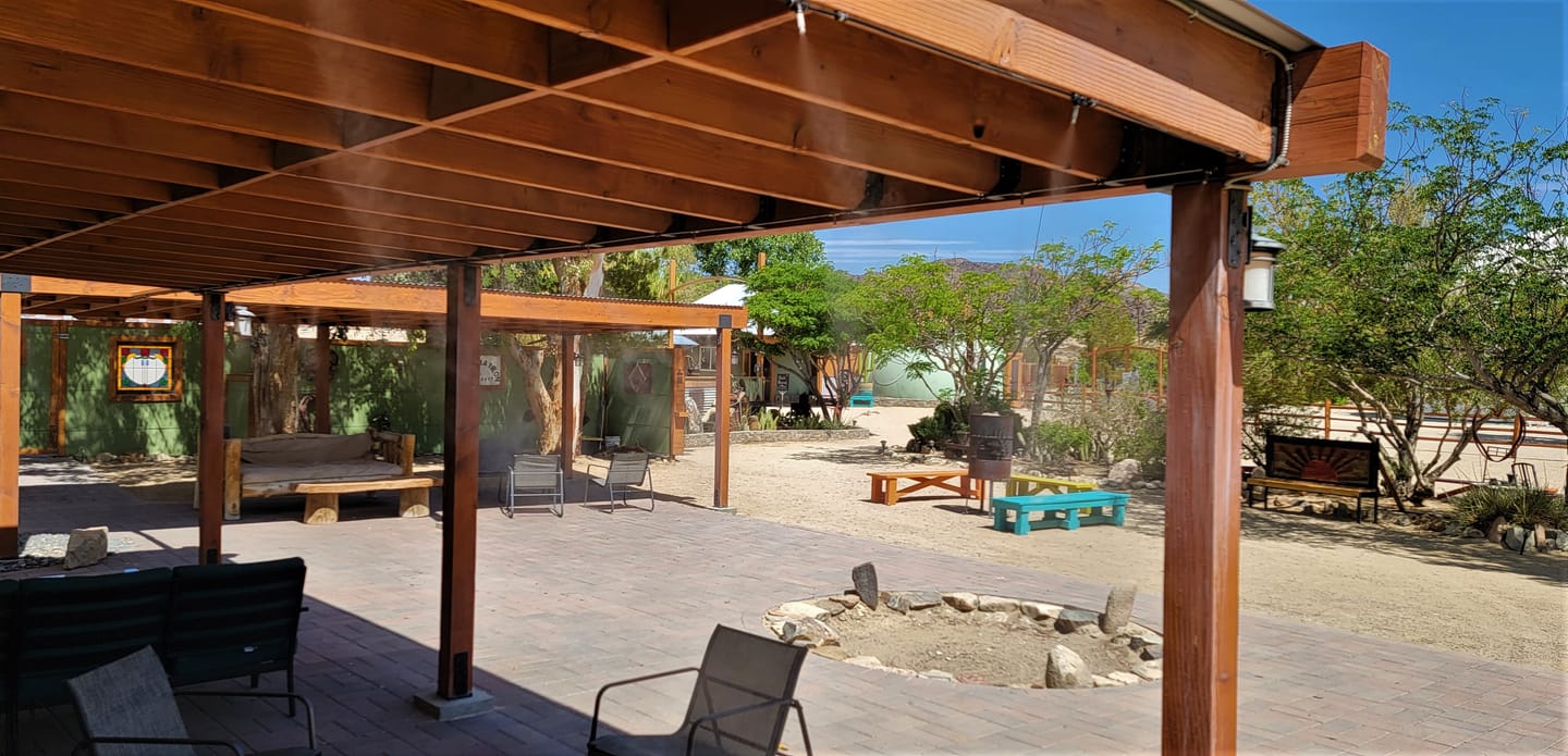 Customer photo review of The Patio Misting System Pro