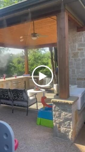 Customer video review of The Patio Misting System Pro
