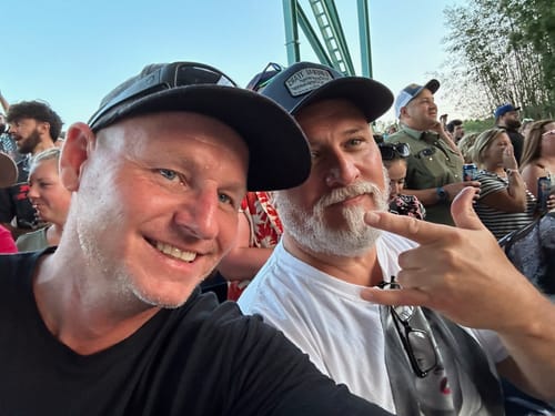 Customer photo review of Liberal Tears Brewing Company Woven Patch Hat