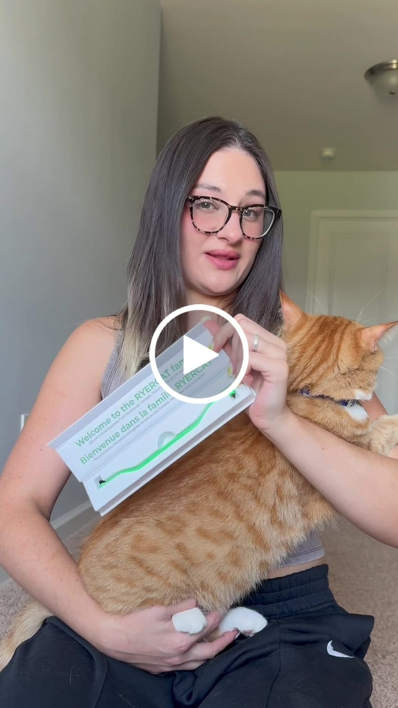 Customer video review of RYERCAT Dual Sided Cat Toothbrush