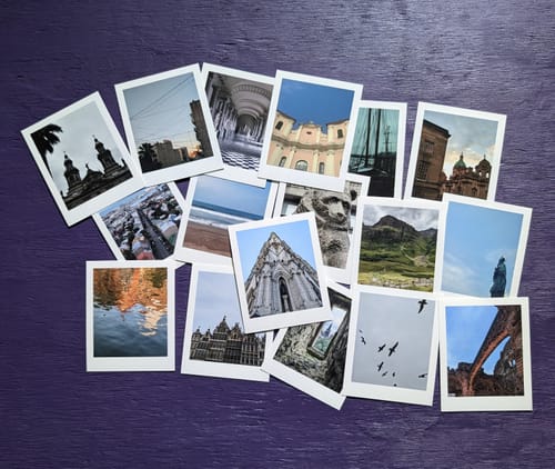 Customer photo review of 3x2.5 Vertical Mini Prints