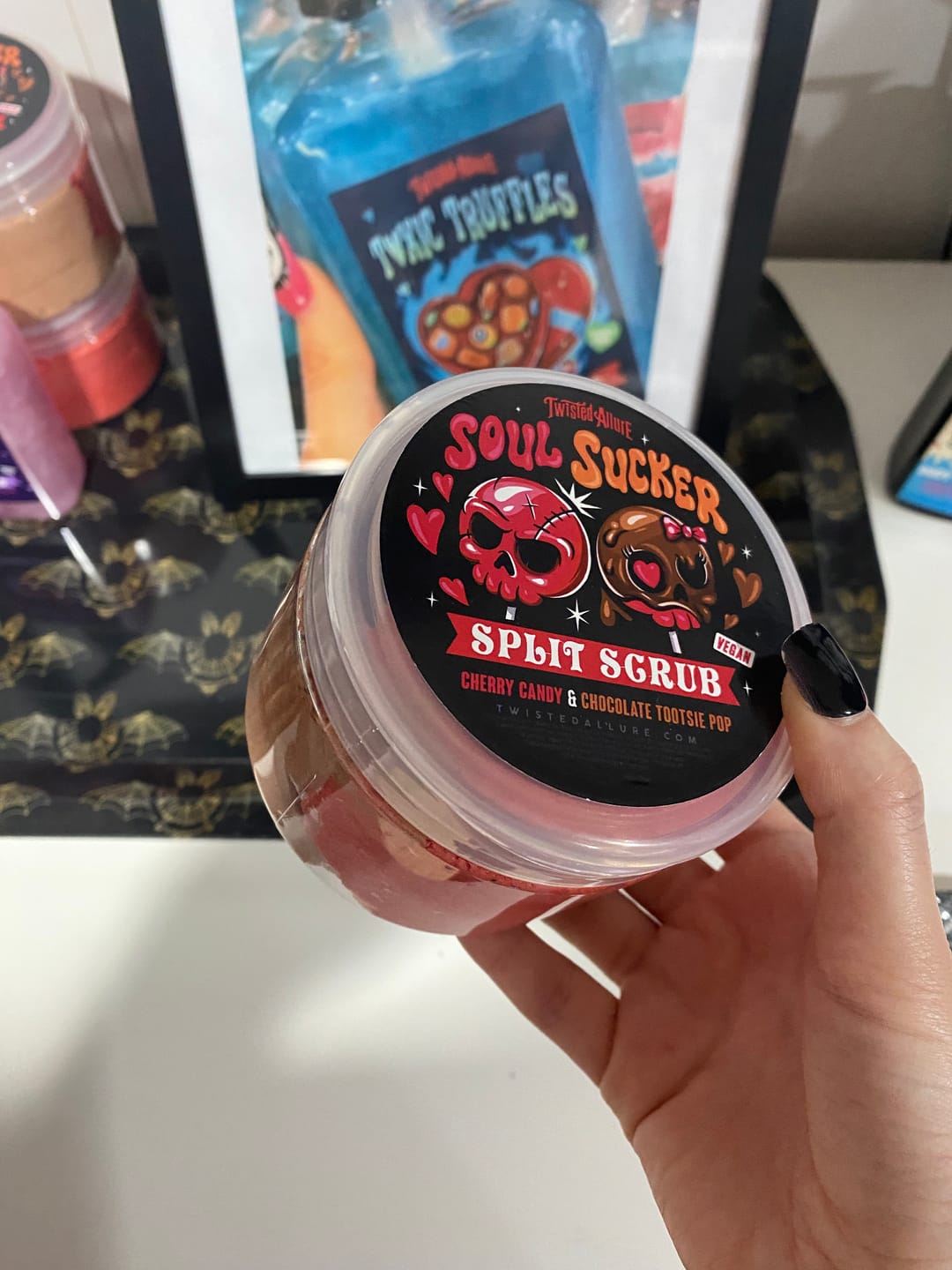 Customer photo review of Soul Sucker Split Scrub