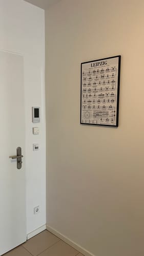 Customer photo review of Leipzig Poster - Stadt der Musik und des kulturellen Erbes