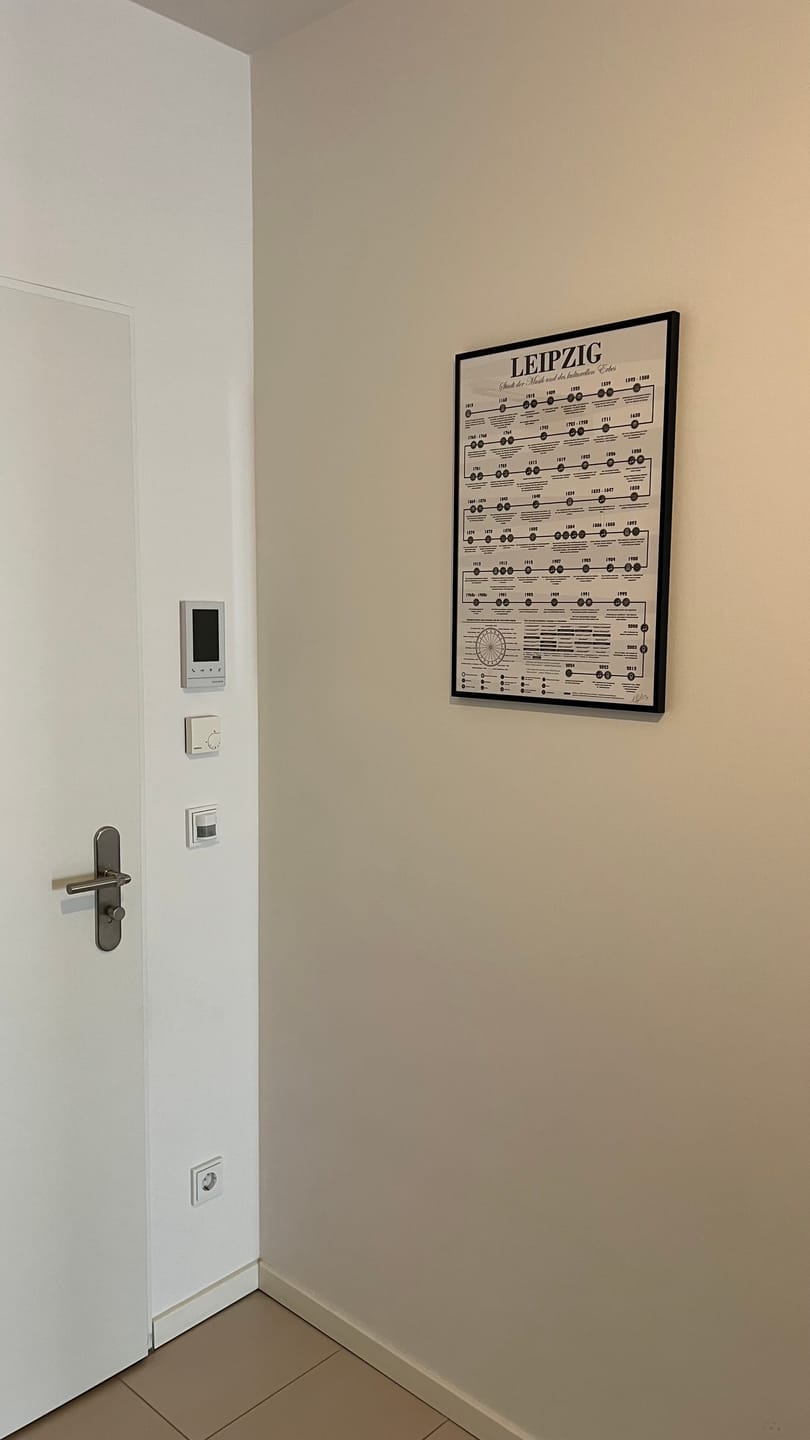 Customer photo review of Leipzig Poster - Stadt der Musik und des kulturellen Erbes