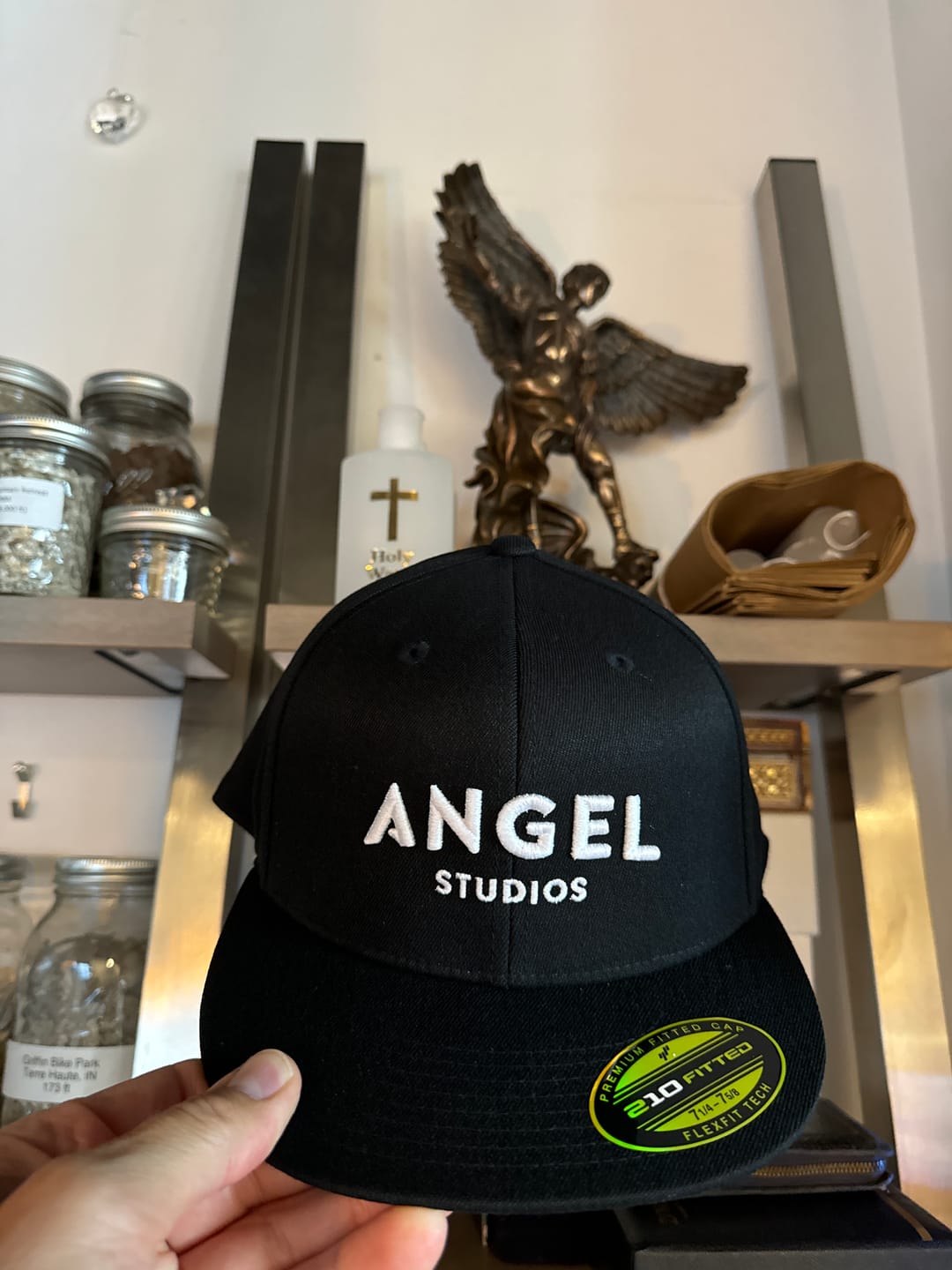 Customer photo review of Angel Studios Hat - Fitted