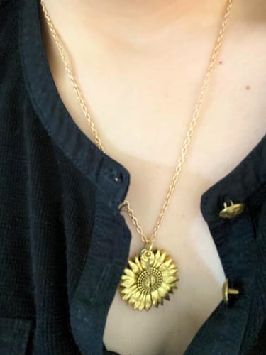 Customer photo review of Wertvoll Du™ Halskette