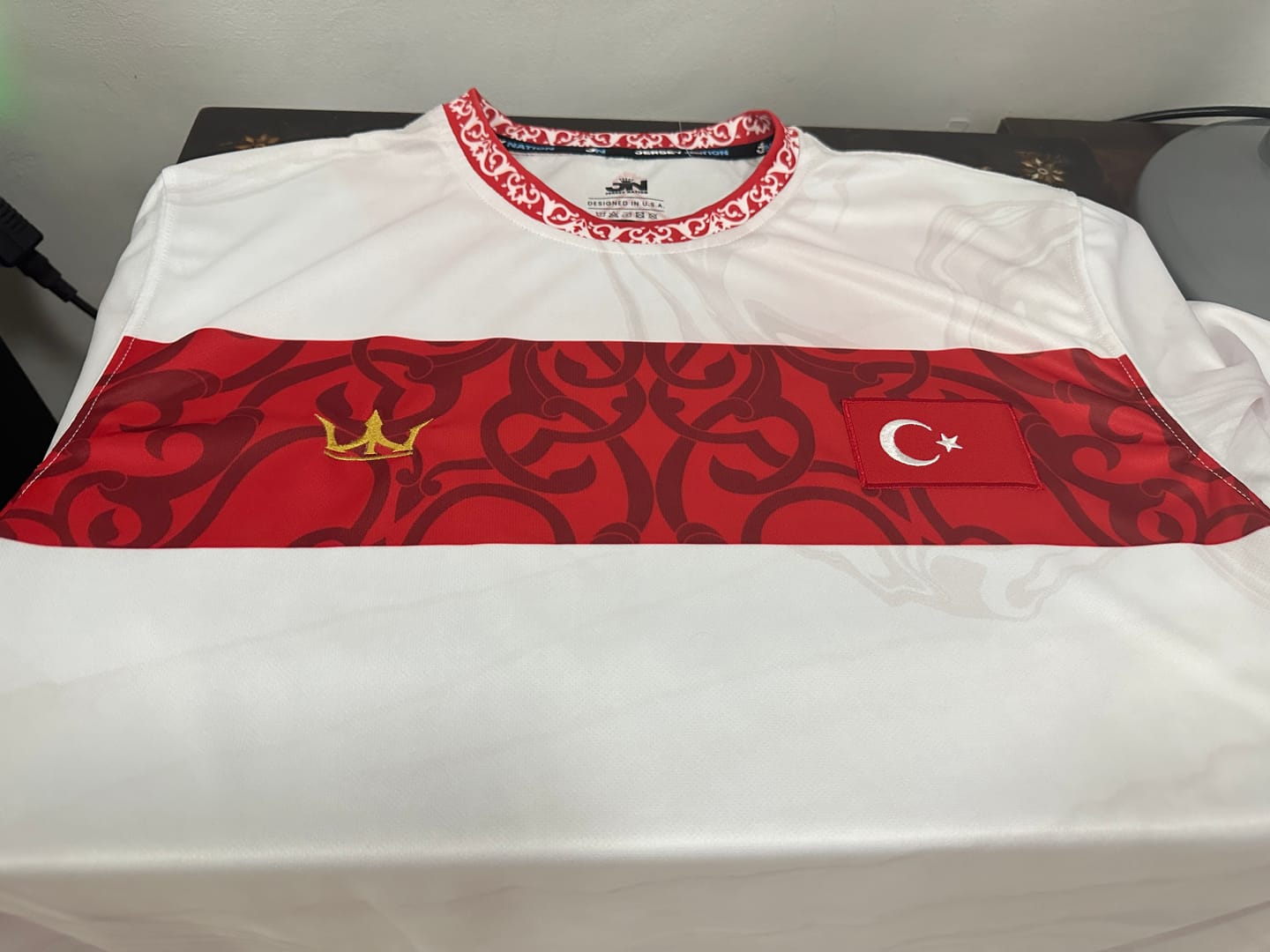Customer photo review of Türkiye Custom Football Jersey