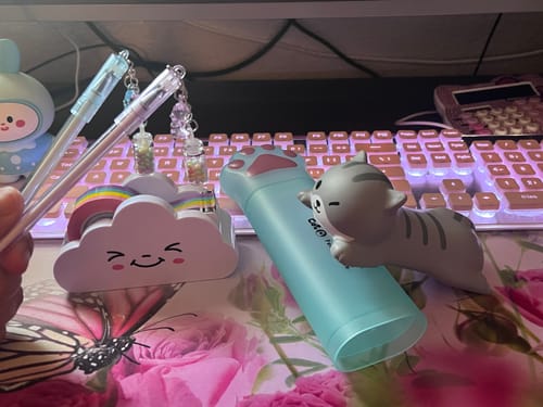 Customer photo review of Gummy Bear Pendant Gel Pen