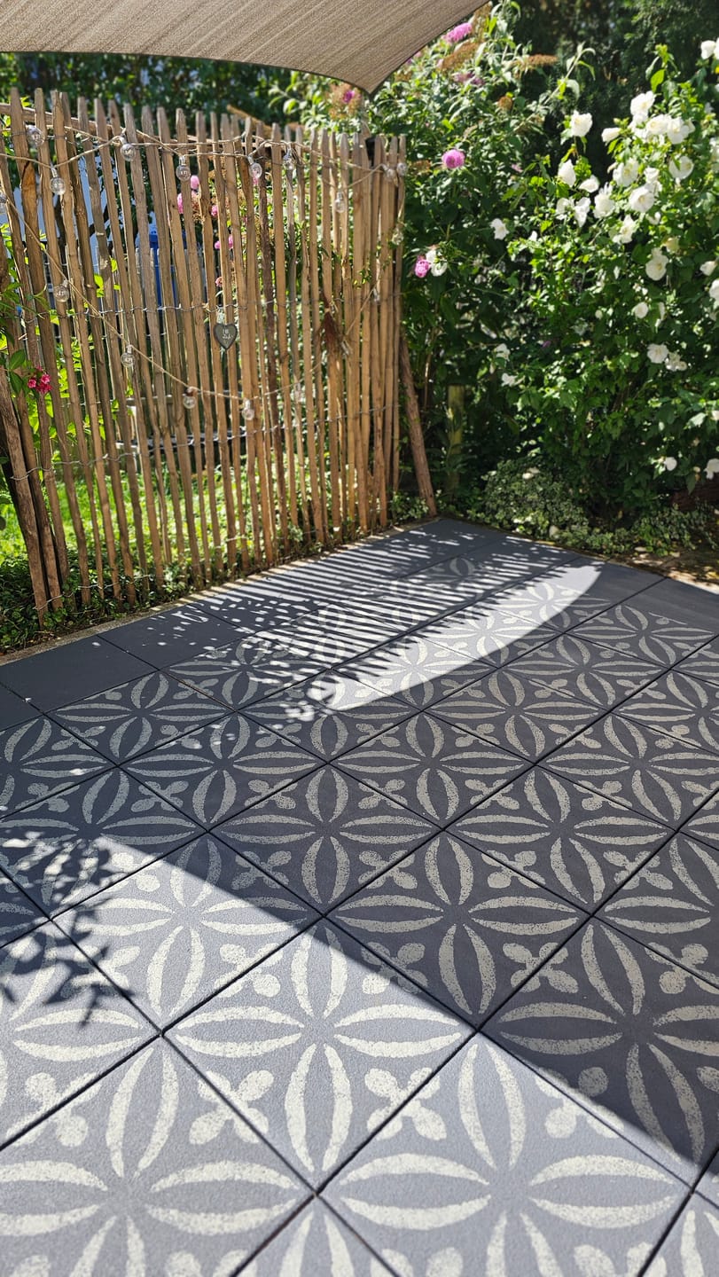 Customer photo review of zerogreen® Steinfarbe | Beton- & Plastersteinfarbe außen | 5L