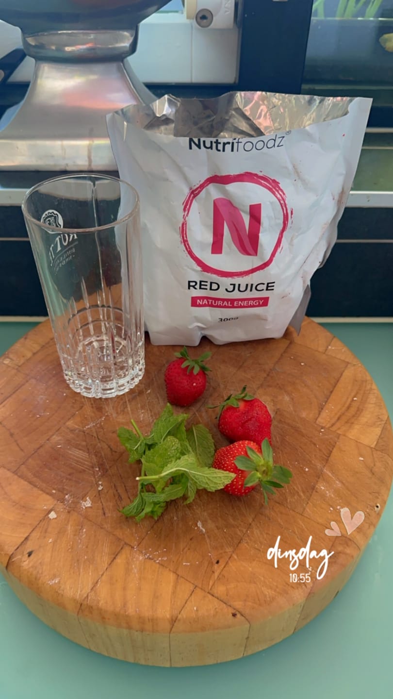 Customer photo review of Nutrifoodz® Red Juice
