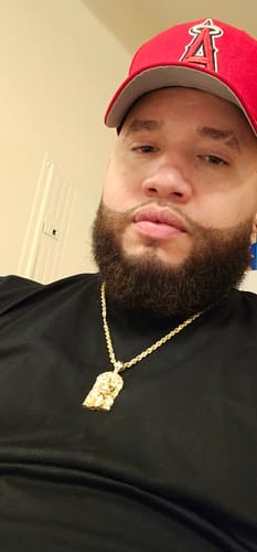 Customer photo review of *NEW* 14K Hollow Rope Chain (5MM / 22” inches) JTJ™