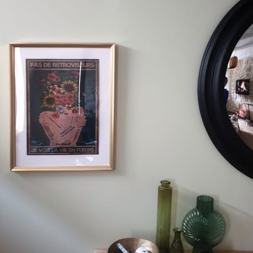 Customer photo review of Pas de rétroviseurs, je vois la vie en fleurs